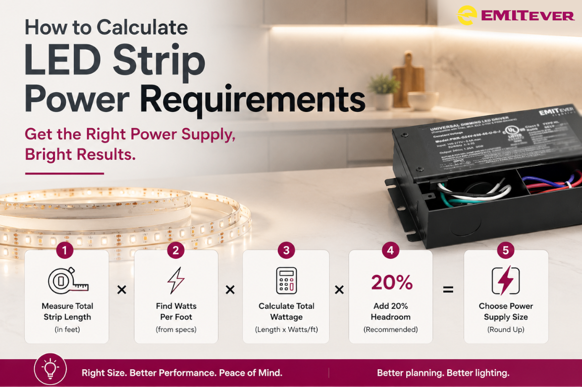 How to Calculate LED Strip Power Requirements