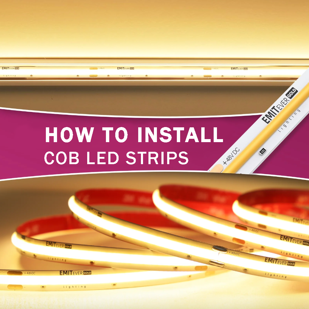 COB LED Strips: Professional Installation Guide