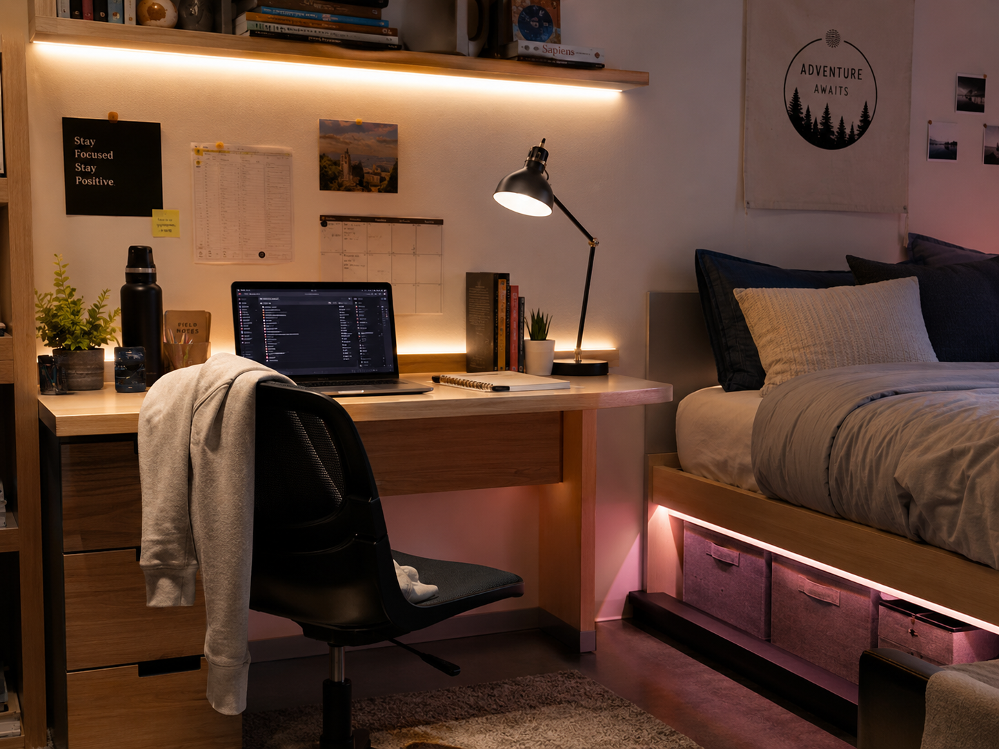 Better Lighting for Studying, Learning and the Spaces In Between