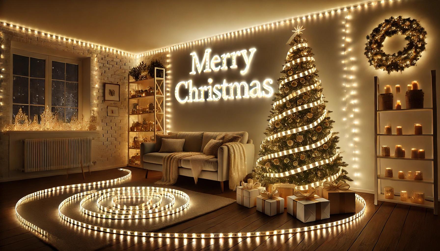 New Year LED Strip Decorations: Brighten Up the New Year with Glowing Lights