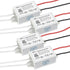 24V Power Supply Driver, 120V AC to 24V DC Converter, Transformer, IP67, 12W / 36W / 60W / 100W, 2-Pack / 4 Pack