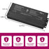 48V Dimmable LED Driver, AC 110V-277V to DC 48V Transformer, 5-in-1 Dimming, IP67, UL Listed 192W / 288W / 384W Emitever