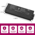 48V Dimmable LED Driver, AC 110V-277V to DC 48V Transformer, 5-in-1 Dimming, IP67, UL Listed 192W / 288W / 384W Emitever
