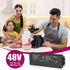 48V Dimmable LED Driver, AC 110V-277V to DC 48V Transformer, 5-in-1 Dimming, IP67, UL Listed 192W / 288W / 384W Emitever