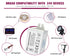 24V Power Supply Driver, 120V AC to 24V DC Converter, Transformer, IP67, 12W / 36W / 60W / 100W, 2-Pack / 4 Pack