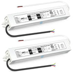 24V Power Supply Driver, 120V AC to 24V DC Converter, Transformer, IP67, 12W / 36W / 60W / 100W, 2-Pack / 4 Pack