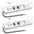 24V Power Supply Driver, 120V AC to 24V DC Converter, Transformer, IP67, 12W / 36W / 60W / 100W, 2-Pack / 4 Pack