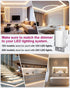 Dimmer Light Switch 24V Dimmable LED Driver 2 in 1, 120VAC to 24VDC UL Listed, FCC Single-Pole or 3-Way Slide Dimmer Switch