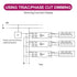 Dimmable Led Driver, 10V-277V to DC 24V Waterproof IP67 / UL Listed Transformer, 5-in-1 Dimming