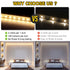 EMITEVER LED Strip Lights | UL 24V LED Tape Light Warm White, 3000K 25FT 900LEDs, 3000K 32.8FT 1200LEDs Emitever