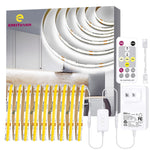 Emitever LED Strip Light Kits | With RF Controller,UL 24V DC Power Adapter Emitever