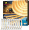 Waterproof LED Strip Lights, 16.4ft, 2700K Warm White, IP67 High Density, 300+LM/ft, 600LEDs,3W/ft, UL Listed (Power Supply Sold Separately) Emitever