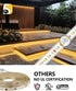 Waterproof LED Strip Lights, 16.4ft, 2700K Warm White, IP67 High Density, 300+LM/ft, 600LEDs,3W/ft, UL Listed (Power Supply Sold Separately) Emitever